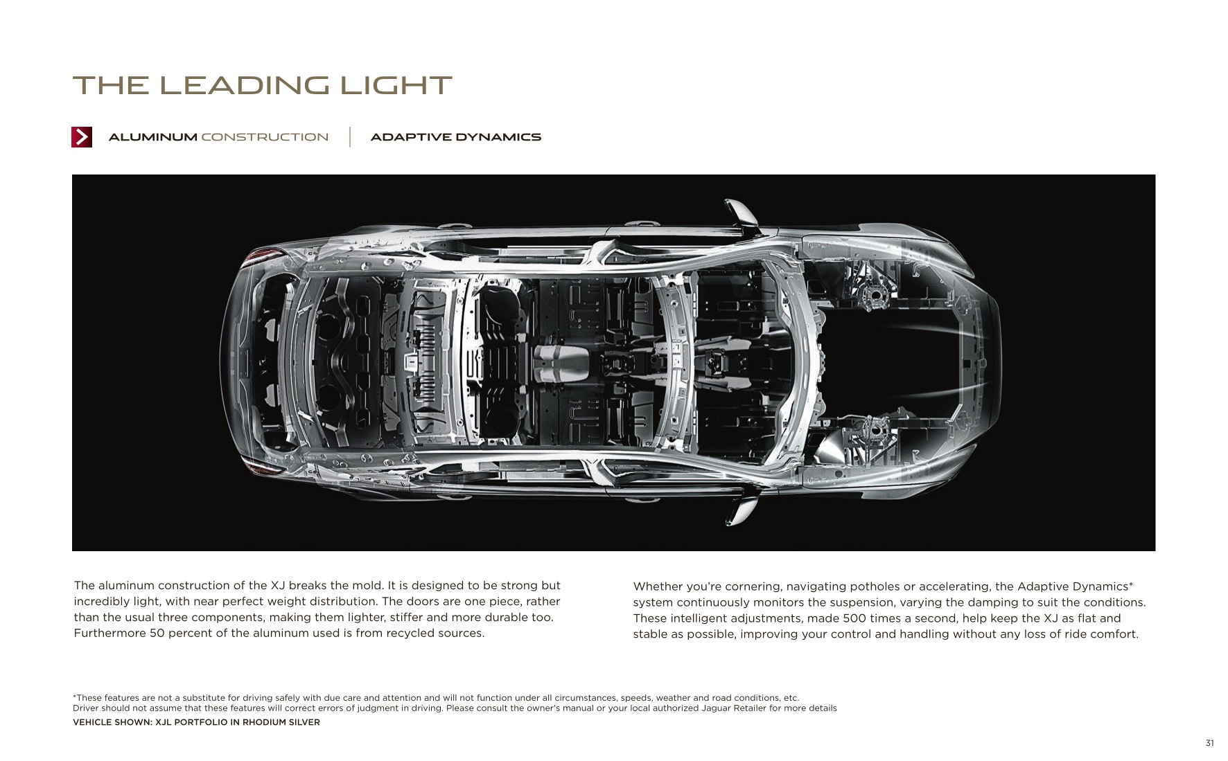 2014 Jaguar XJ Brochure Page 4